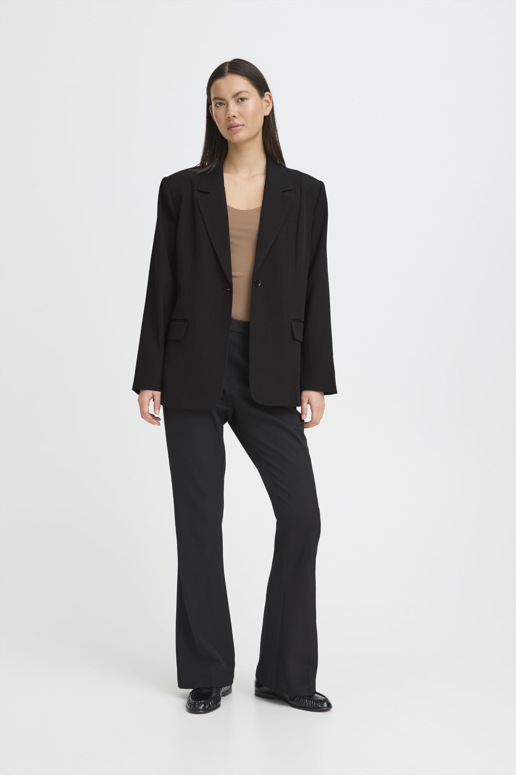 ICHI Damen Ihfava Long Bl Lässiger Blazer