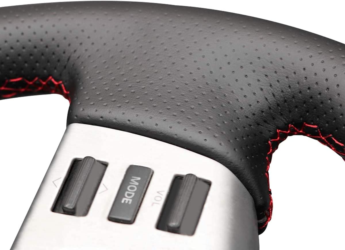 Black Artificial Leather Suede Carbon Fiber Interior Accessories Car Steering Wheel Covers Wrap for Infiniti FX FX35 FX45 2003-2008 for Nissan 350Z 2003-2009