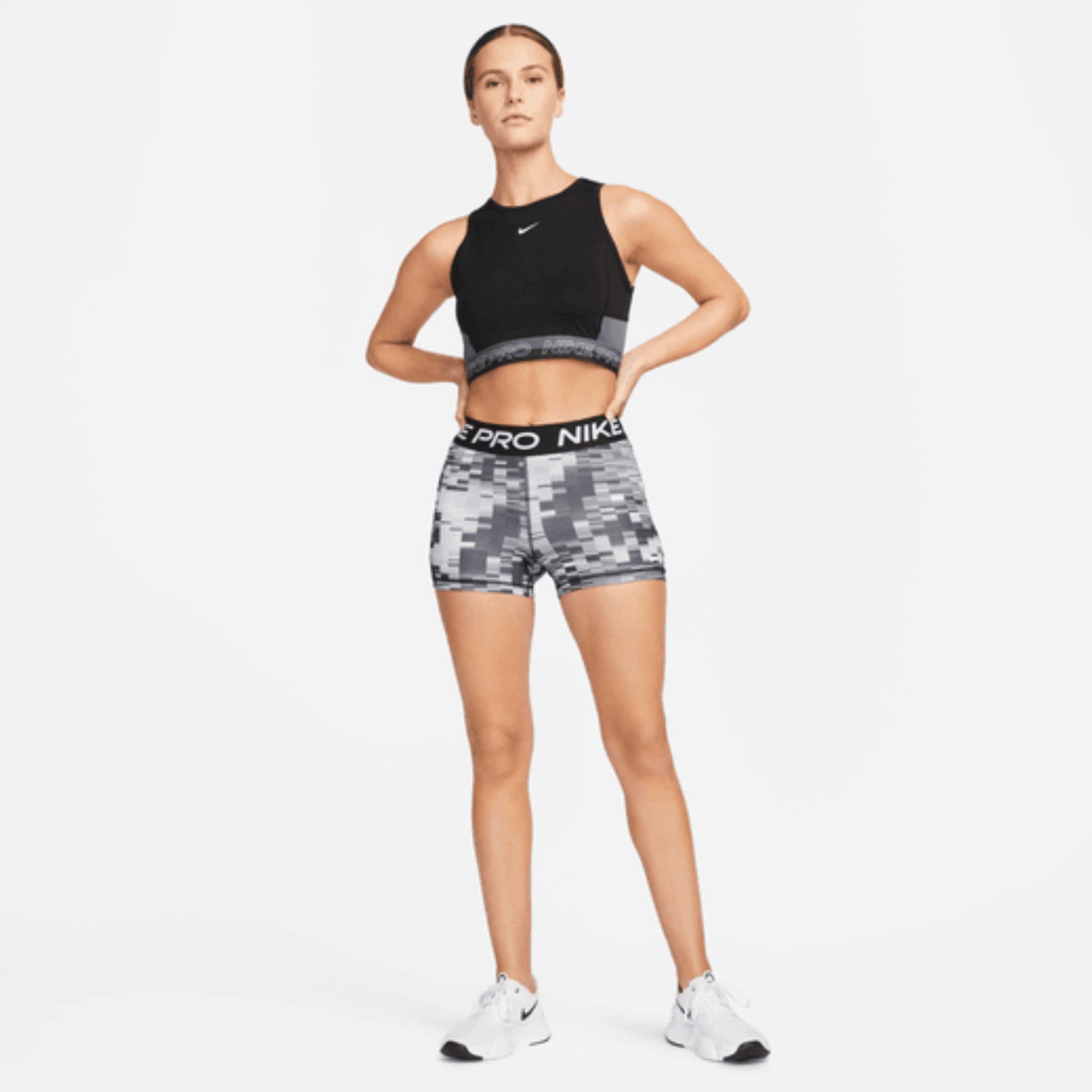 Nike W NP DF Crop Tank Donna Carro Armato Top/Singolo