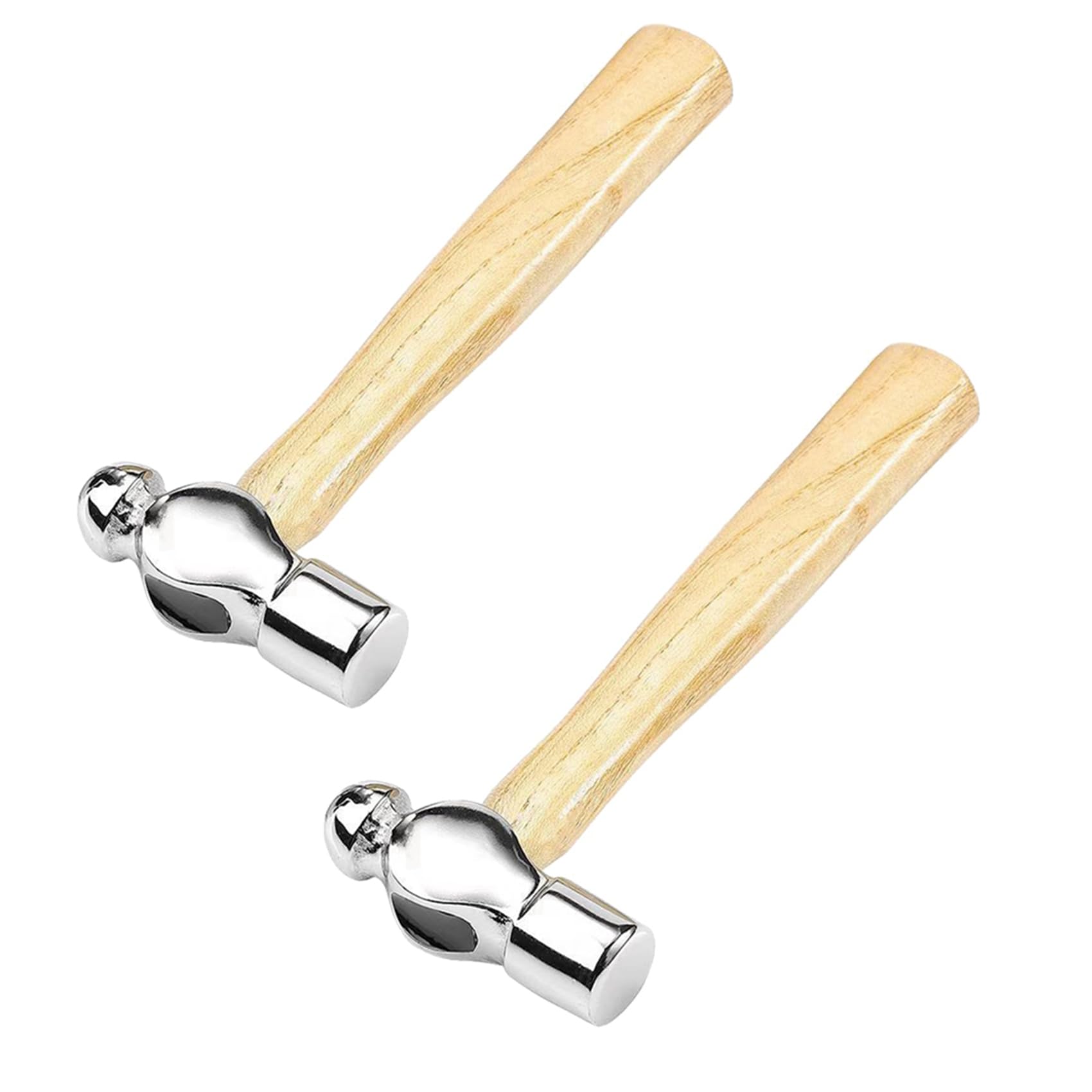 Jnchdghwa As Shown 2X Wooden Handle Round Hammer Home Installation Hammer Walnut Hammer 0.25P Woodworking Hammer Mini Hammer Hand Tools