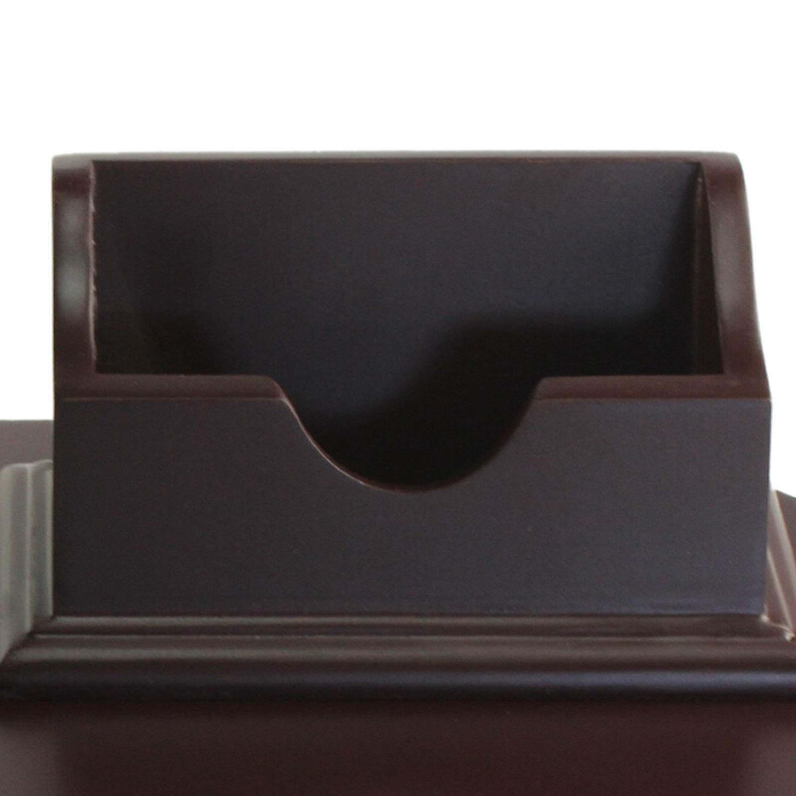 Stifteköcher Stiftbecher Hölzerner Stifttopf, Schreibtischstift Bleistifthalter, Büro-Briefpapierschreibtisch Tidy Storage Organizer Holder, anwenden Sie sich auf Stift, Bleistifte, Visitenkarte Stift