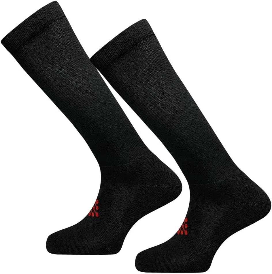 Women's Compression + Infrared Knee High Socks for Performance & Recovery - 2 Pairs