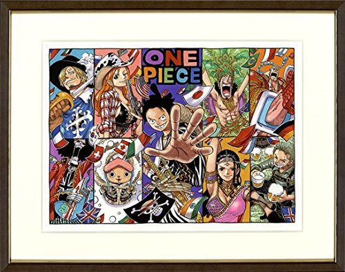 Amazon One Piece ワンピース 複製原画 ギネス認定記念 世界最強ver アニメ 萌えグッズ 通販