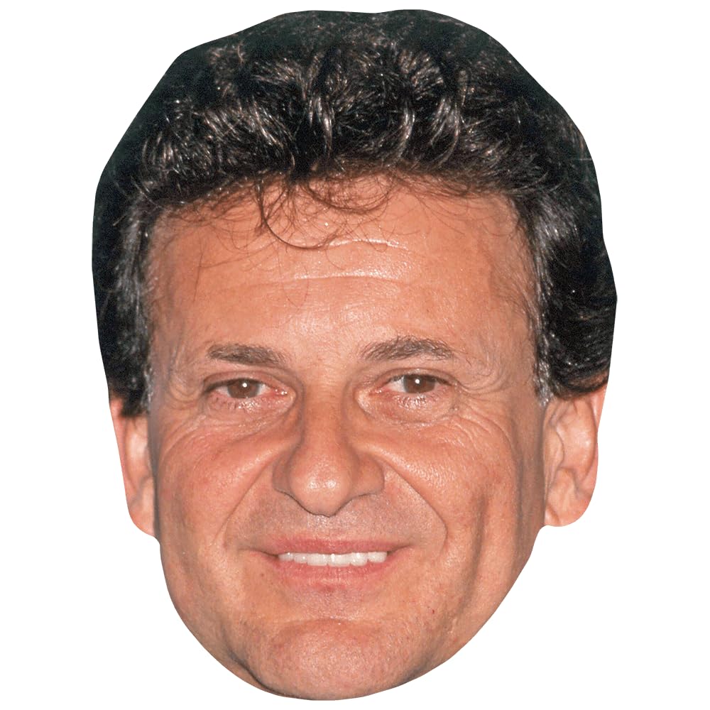 Celebrity Cutouts Lifelike Joe Pesci (Smile) Celebrity Mask, Flat Card Face, Fancy Dress Mask