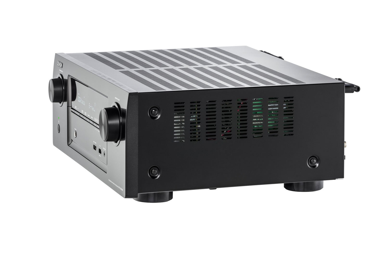 Denon AVR-X3200W Sintoamplificatore ad alta Potenza, Microfono di Taratura con Telecomando e Cavalletto per Microfono, Nero