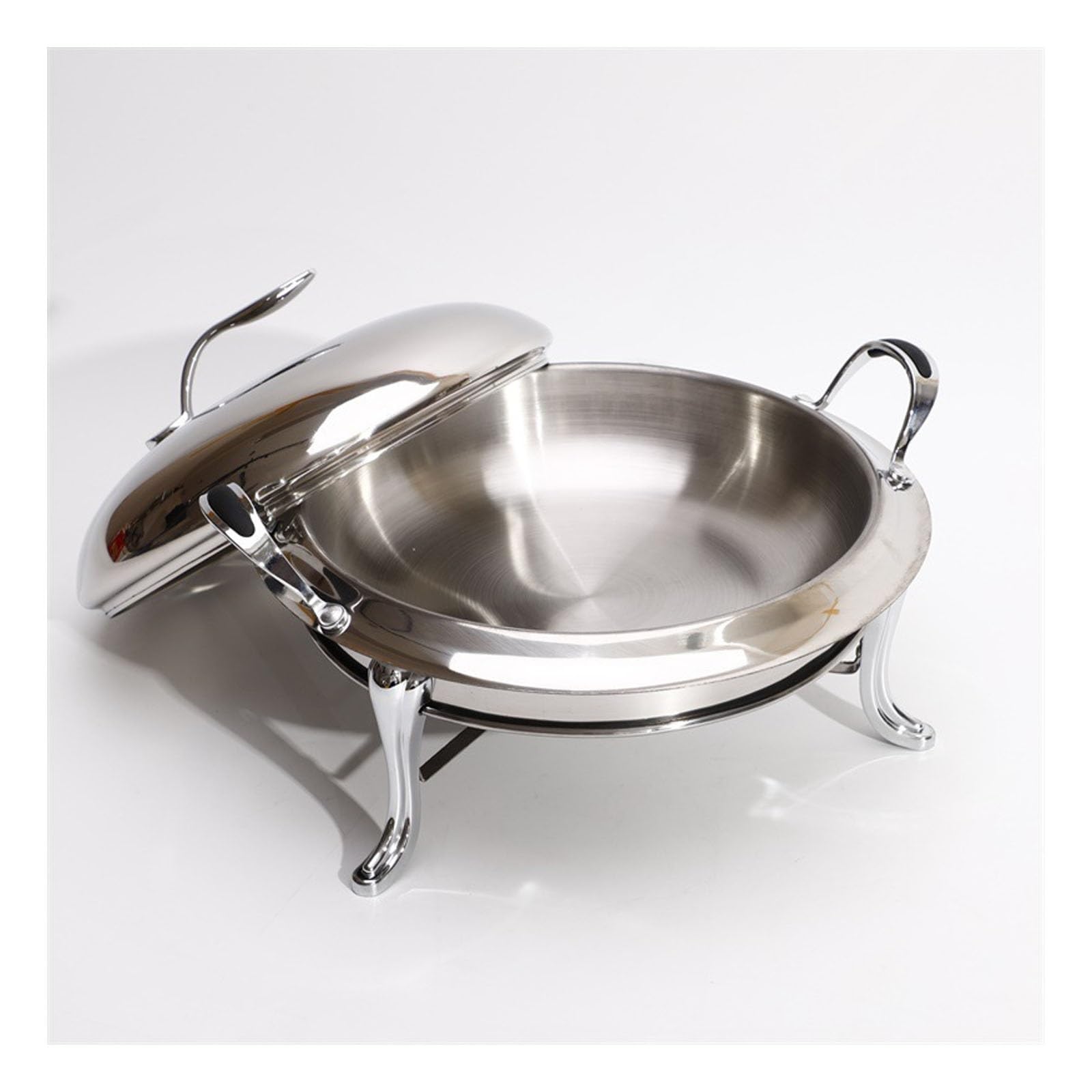 Scaldavivande in acciaio inox, scaldavivande a doppia pentola, ideale per hotel, bar, ristoranti e feste