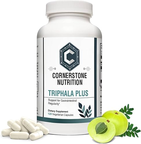 Miniatura 8 de Triphala Plus Cápsulas - Suplemento herbario con amla, bibhitaki, haritaki, aloe cabo, citrato de magnesio. Alivio del estreñimiento para mujeres y