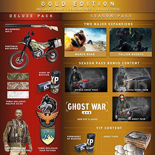 Ubisoft UBP30521088 Tom Clancy'S Ghost Recon Wildlands (Gold Edition) - Playstation 4 thumb #2