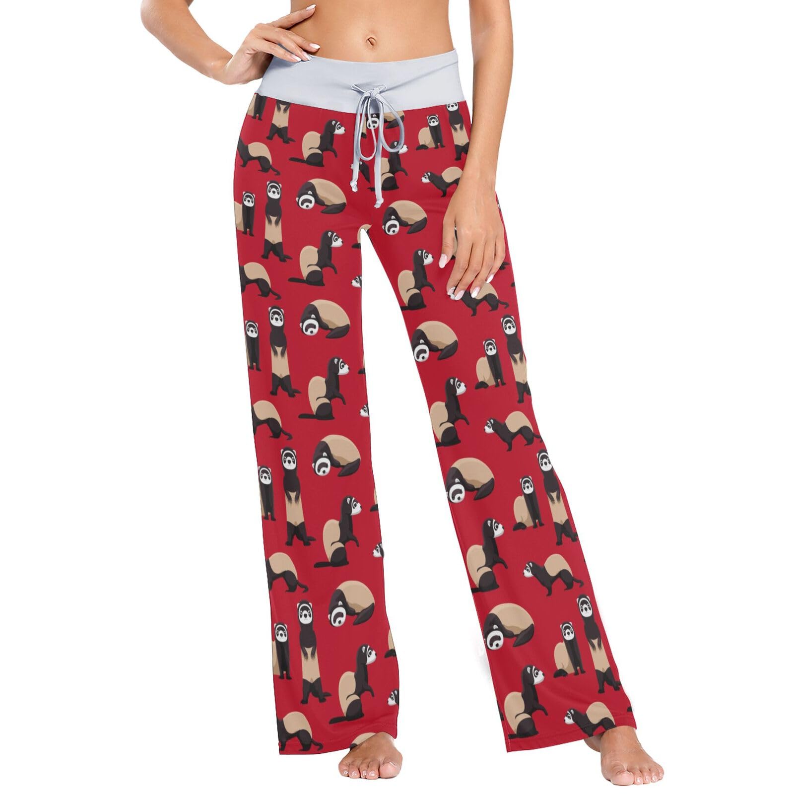 Anyangquji Men Women Pajama Pant Lounge Pajama Bottoms Elastic Waistband Sleepwear PJs Sleep Pants
