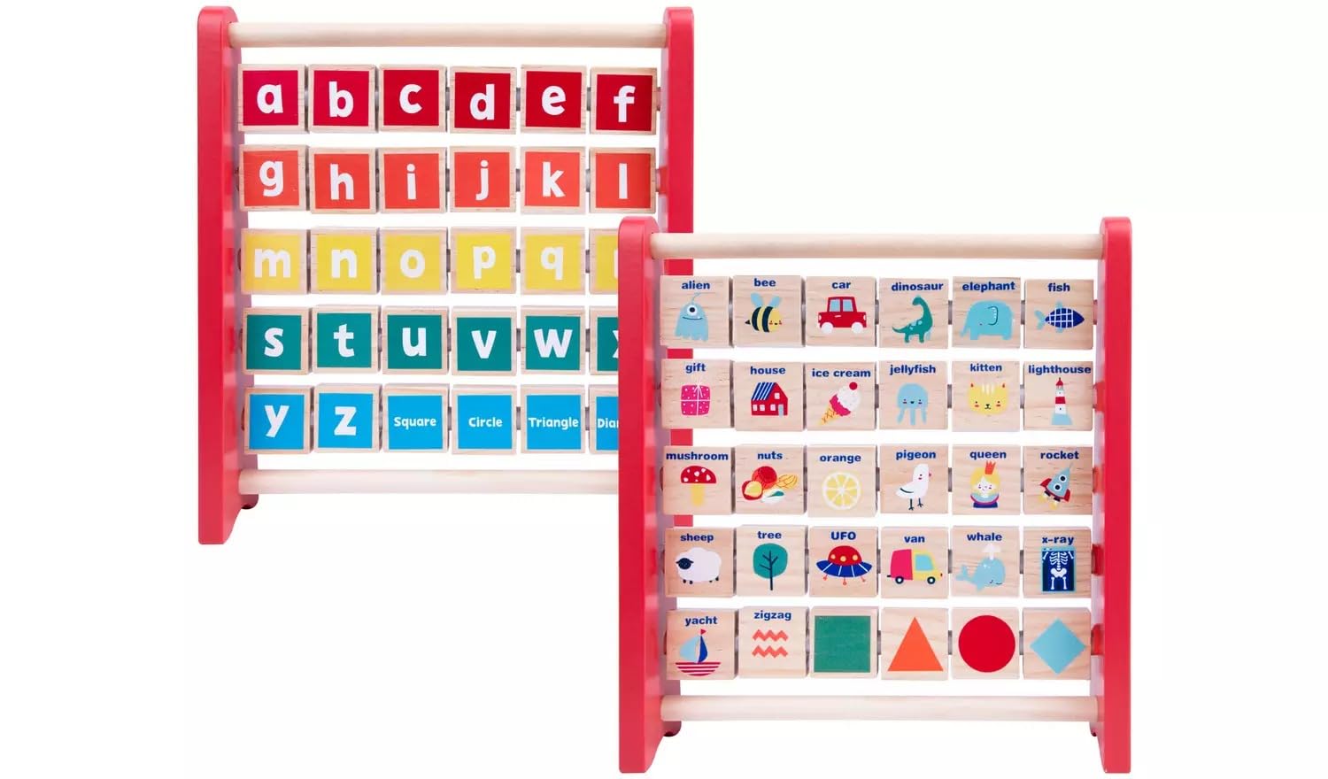 AIDNI Wooden Alphabet Abacus