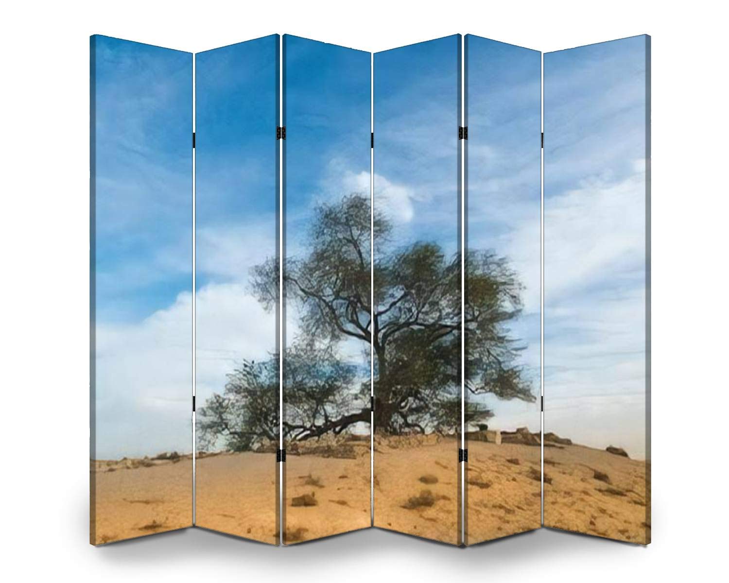 Buy 6 Panels Room Divider Screen Partition Tree of Life Landmark of