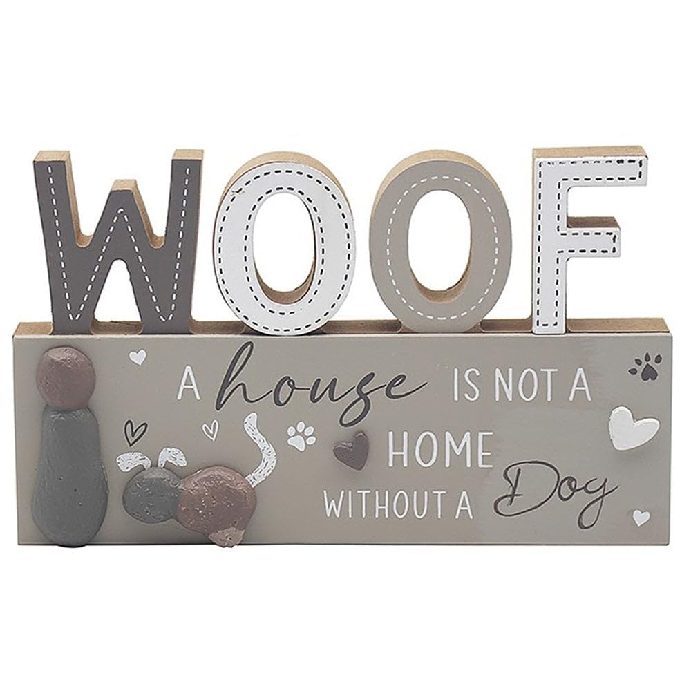 Lesser & Pavey Love & Affection Woof Plaque LP73260