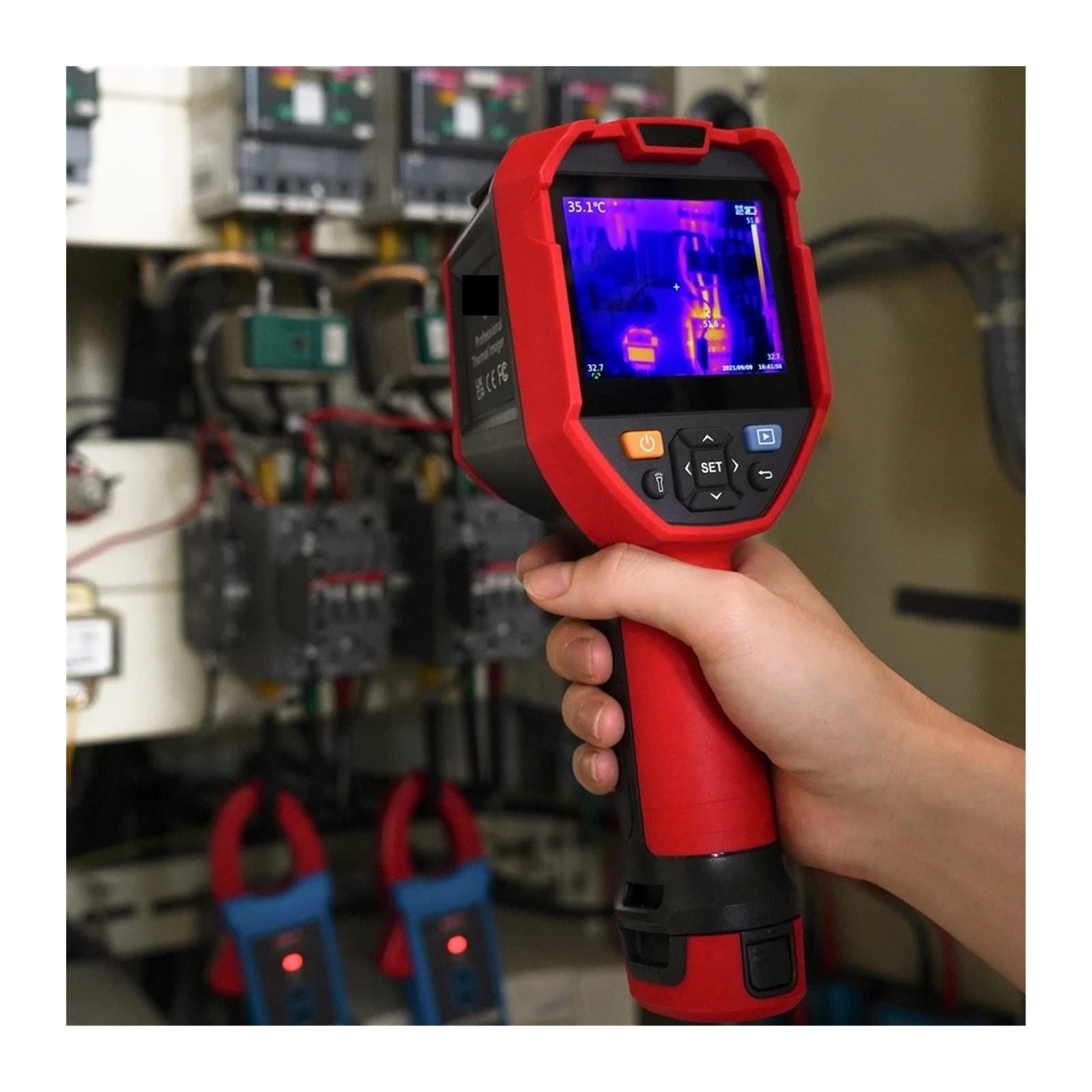 Cámara térmica Cámara termográfica infrarroja, Circuito PCB Industrial, detección de calefacción por Suelo, análisis de PC, cámara termográfica Diseño Compacto