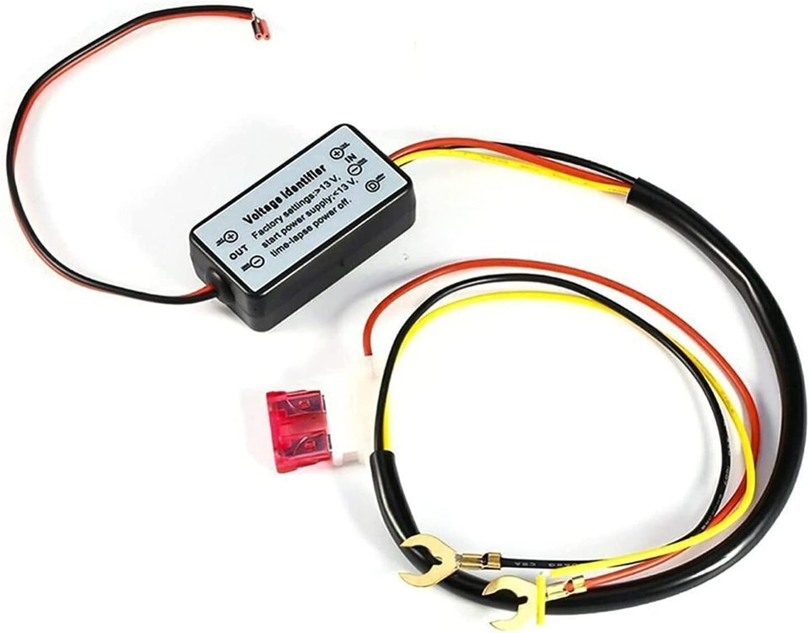 Automatyczne oświetlenie LED do jazdy dziennej, moduł kontrolera wł./wył., Drl Relay Kits Black ABS 12-18 V kontroler