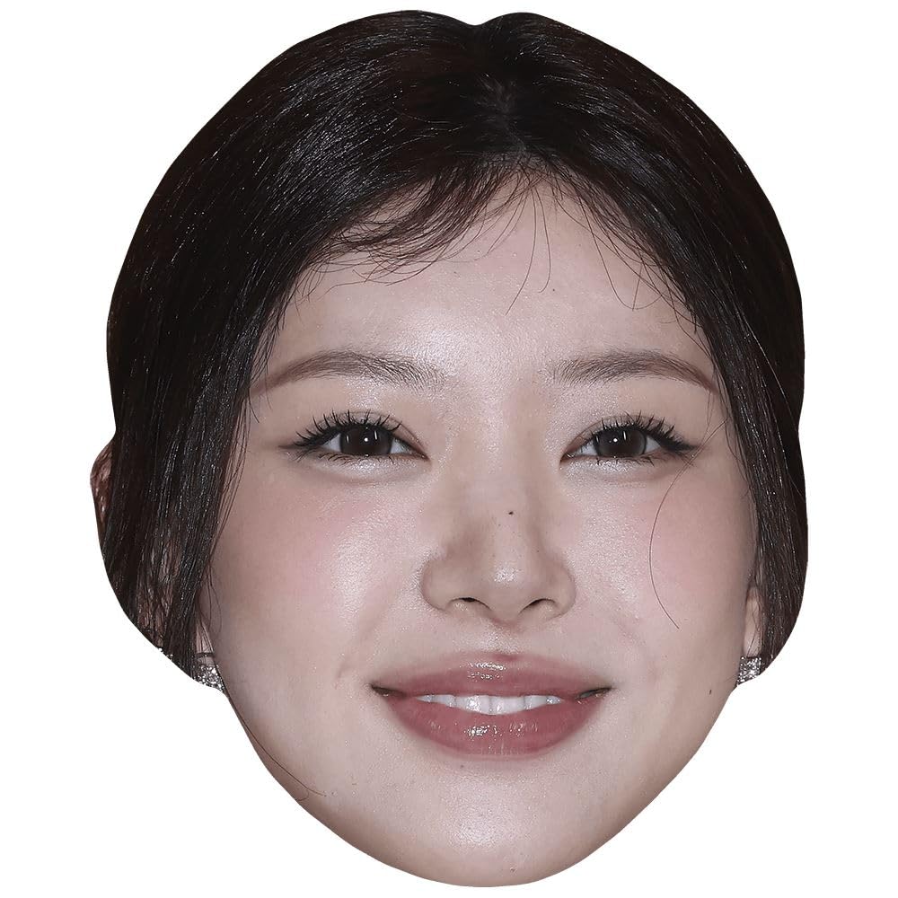 Sakai Moka (Smile) Celebrity Mask, Flat Card Face, Fancy Dress Mask