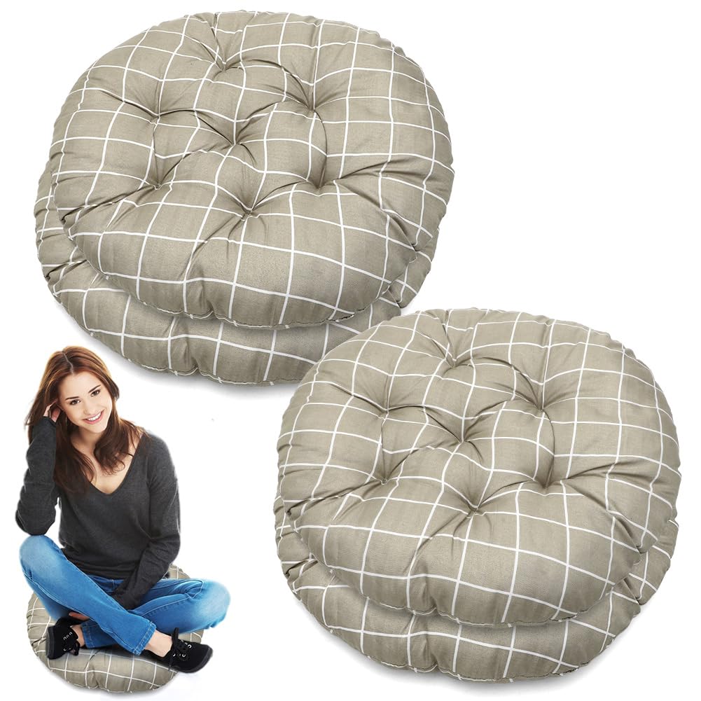 Cojín de silla de comedor redondo para decorar tu terraza o balcón