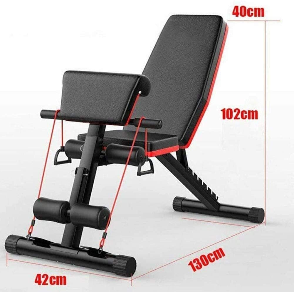 Ławki do ciężarów hantle stołek składany pochylenie odrzucenie ćwiczenia ławka do ciężarów Ab ławka trener sprzęt fitness do domowej siłowni