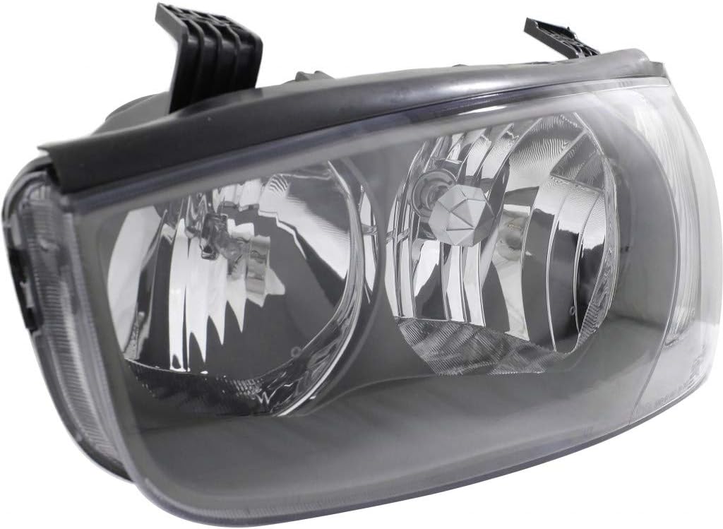 CarLights360 For 2001-2003 Hyundai Elantra Headlight Driver and Passenger Side DOT Certified Bulbs Included HY2502122 HY2503122 - Replaces 92101-2D150, 92102-2D150 ; for Sedan