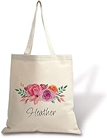 Vista 6 de Lillian Vernon Personalized Canvas Tote Group