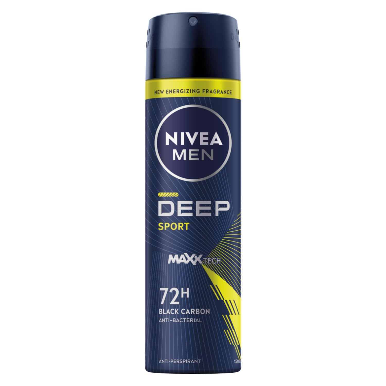 Nivea Men Carbón/Negro Spray Antitranspirante Deep 150 Ml