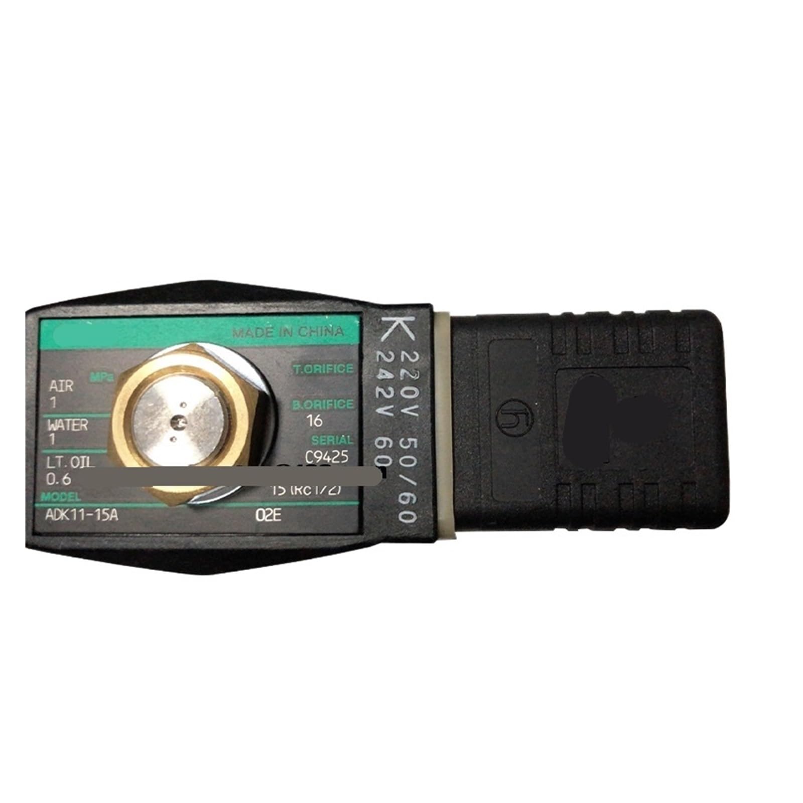 BRODEFUP ADK11-15A-02G-DC24V AC110V AC220V Solenoid Valve(AC220V)