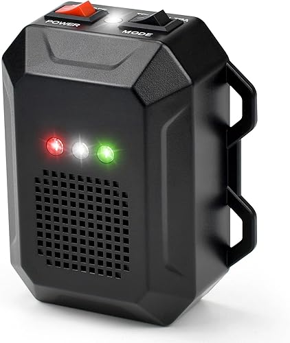 Miniatura 3 de Repelente ultrasónico de roedores para motores de automóvil, 12 V 24 V con cable ultrasónico disuasorio para ratones y ratas con luces