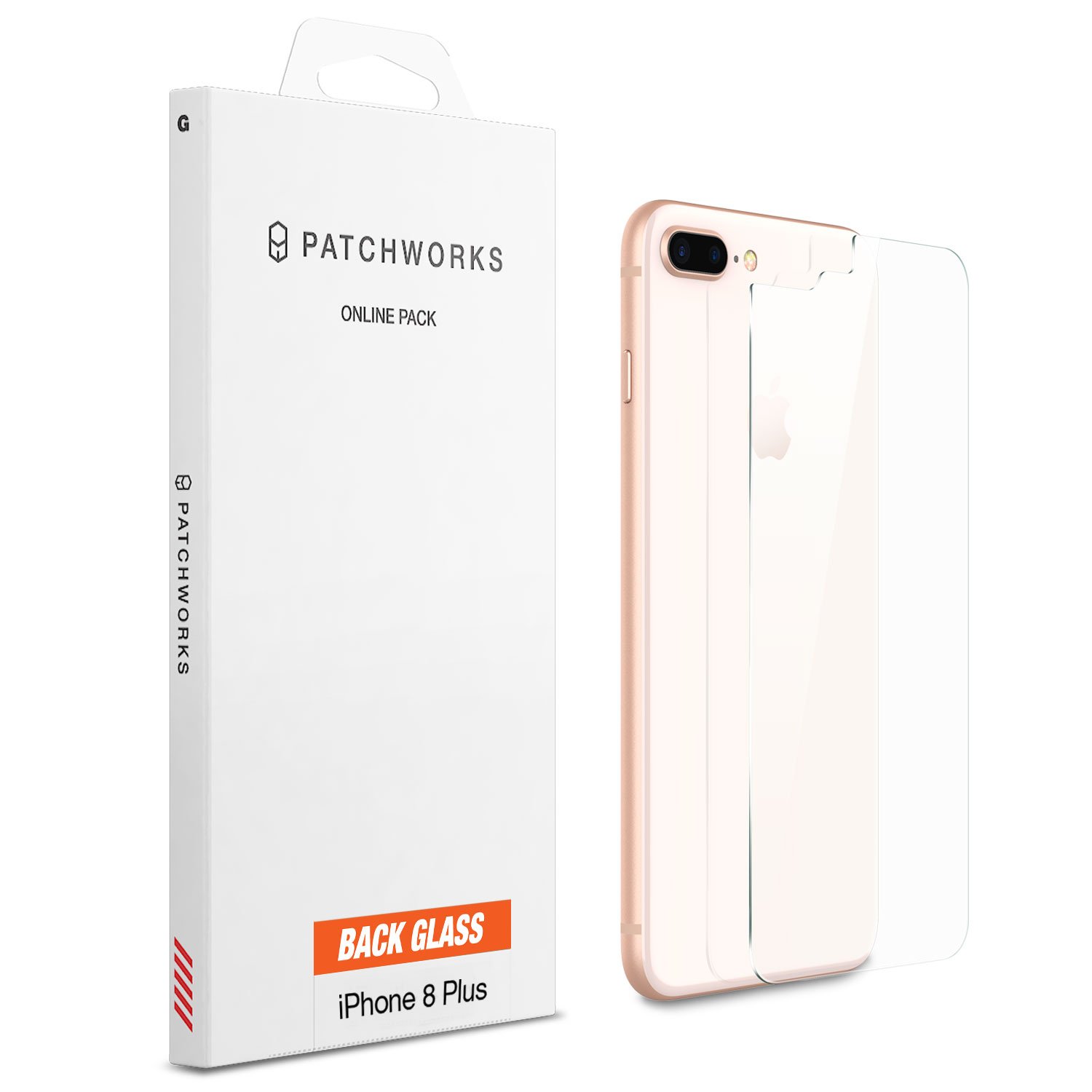 PATCHWORKS ITG Pro Compatible with iPhone 8 Plus (5.5 inch) Diamond Crystal Clear Screen Protector Case Friendly Tempered Asahi Glass from Japan 9H Hardness HD Bubble Free Scratch Resistant