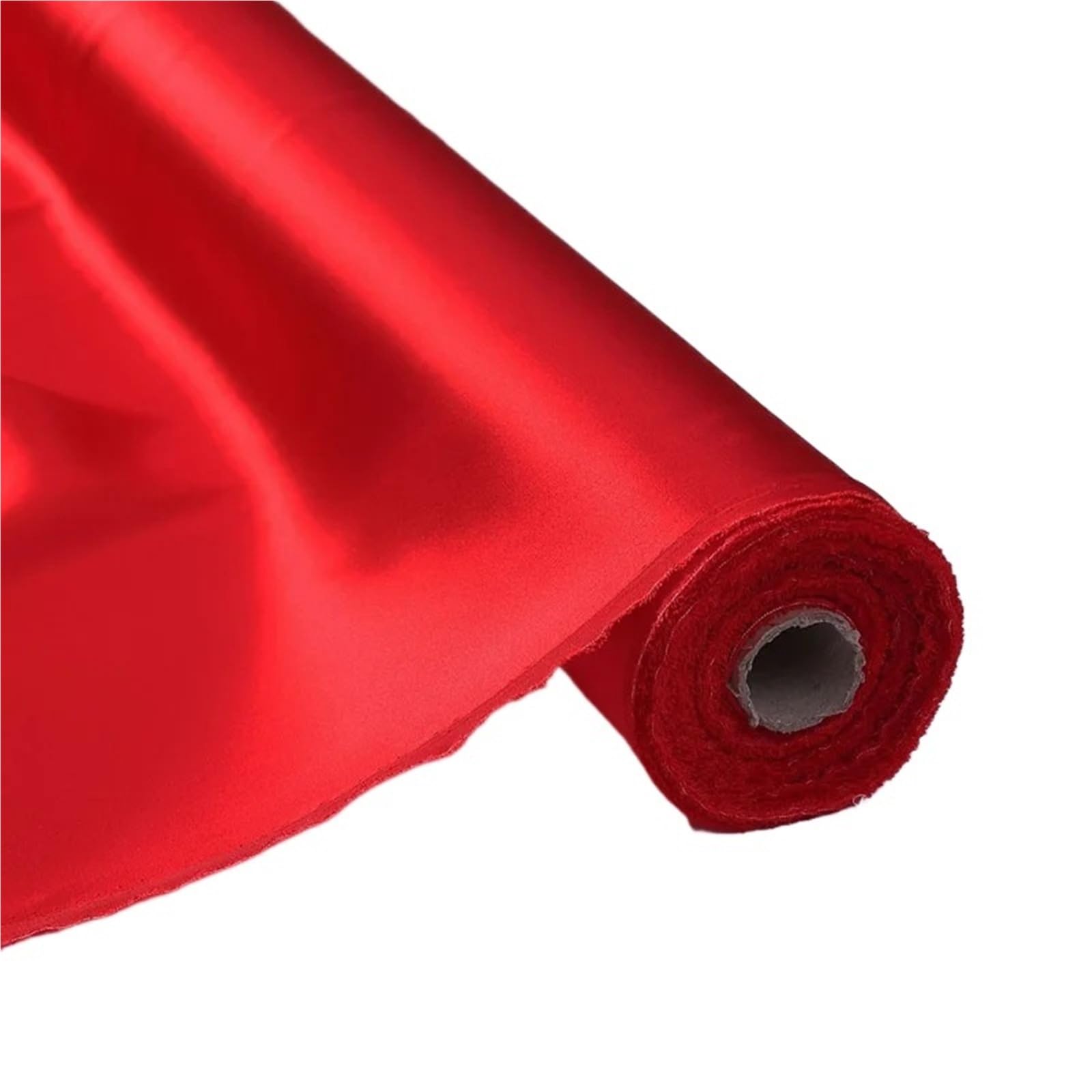 Satin Fabric Mulberry Silk Charmeuse Fabrics Textile Embroidery Garment Plain Satin Fabric(5,100x140cm)