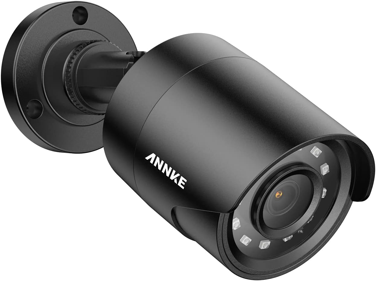 ANNKE 1080p HD-TVI Security Surveillance Camera for Home CCTV System, 2MP Bullet BNC Camera with 85 ft Super Night Vision, IP66 Surveillance Weatherproof Add–on Wired Camera – E200 ANNKE 1080p HD-TVI Security Surveillance Camera for Home CCTV System, 2MP Bullet BNC Camera with 85 ft Super Night Vision, IP66 Surveillance Weatherproof Add–on Wired Camera – E200