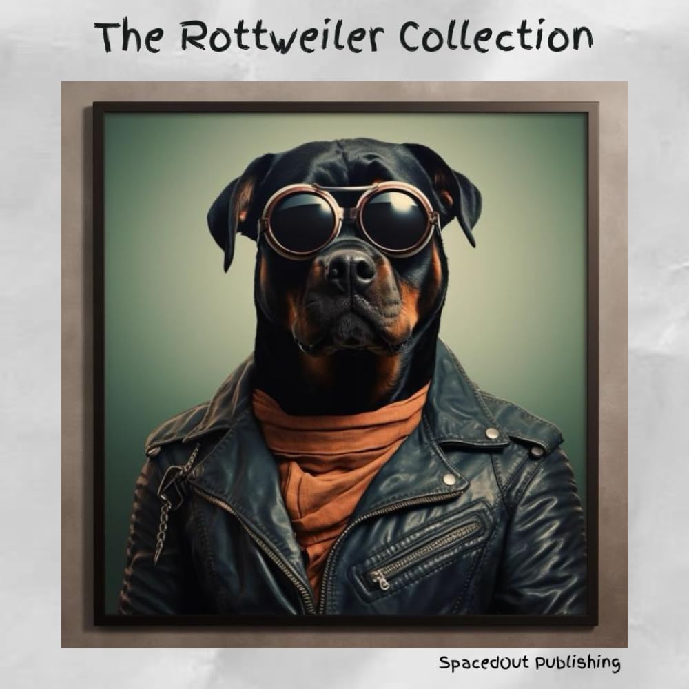 The Rottweiler Collection: A collection of portraits of dogs doing human things: A collection of portraits of dogs doing human things
