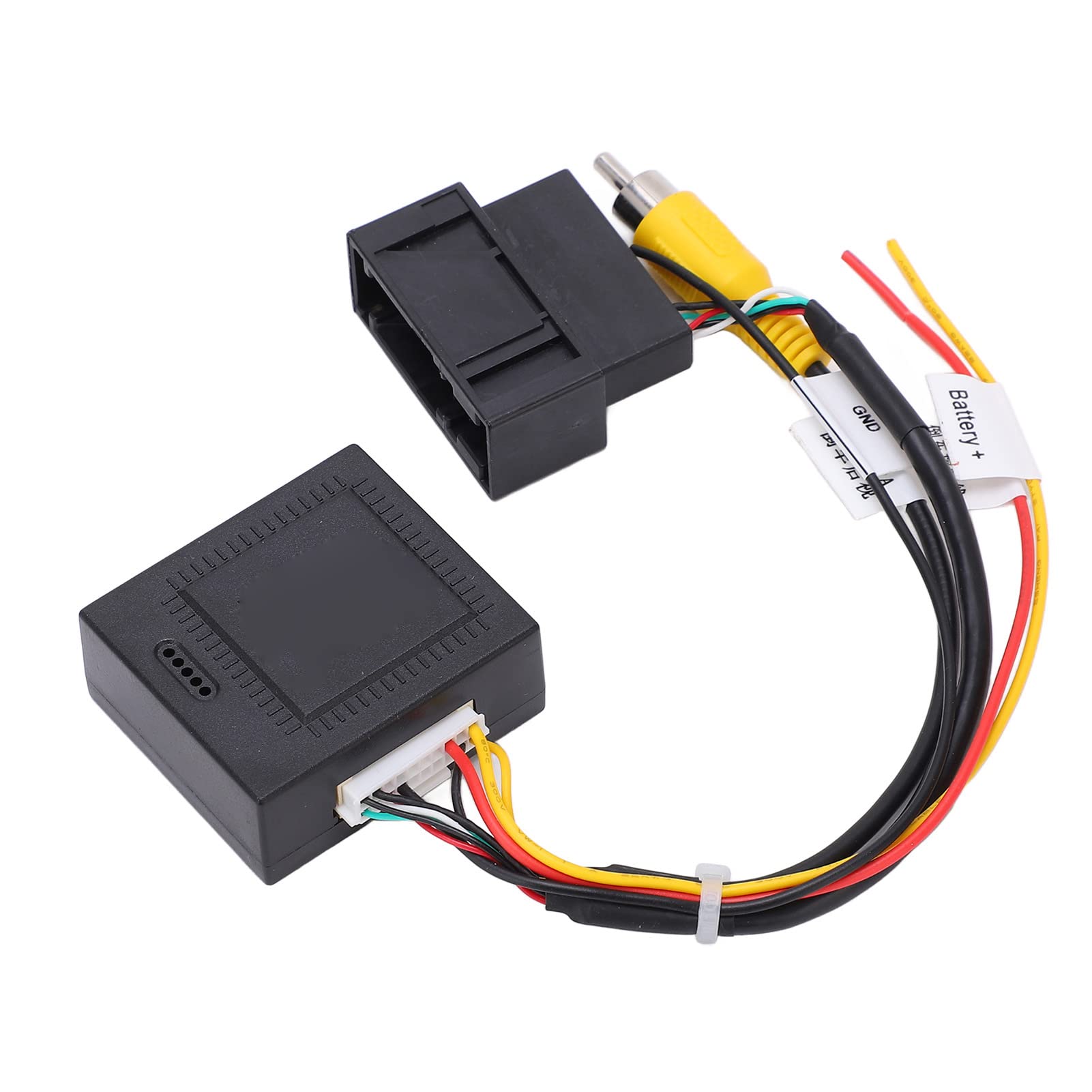 Adapter Kabla Audio, Adapter Konwertera Wideo-audio, Adapter Konwertera RGB 12 V 5 W Wymiana Części Kamery Zapasowej