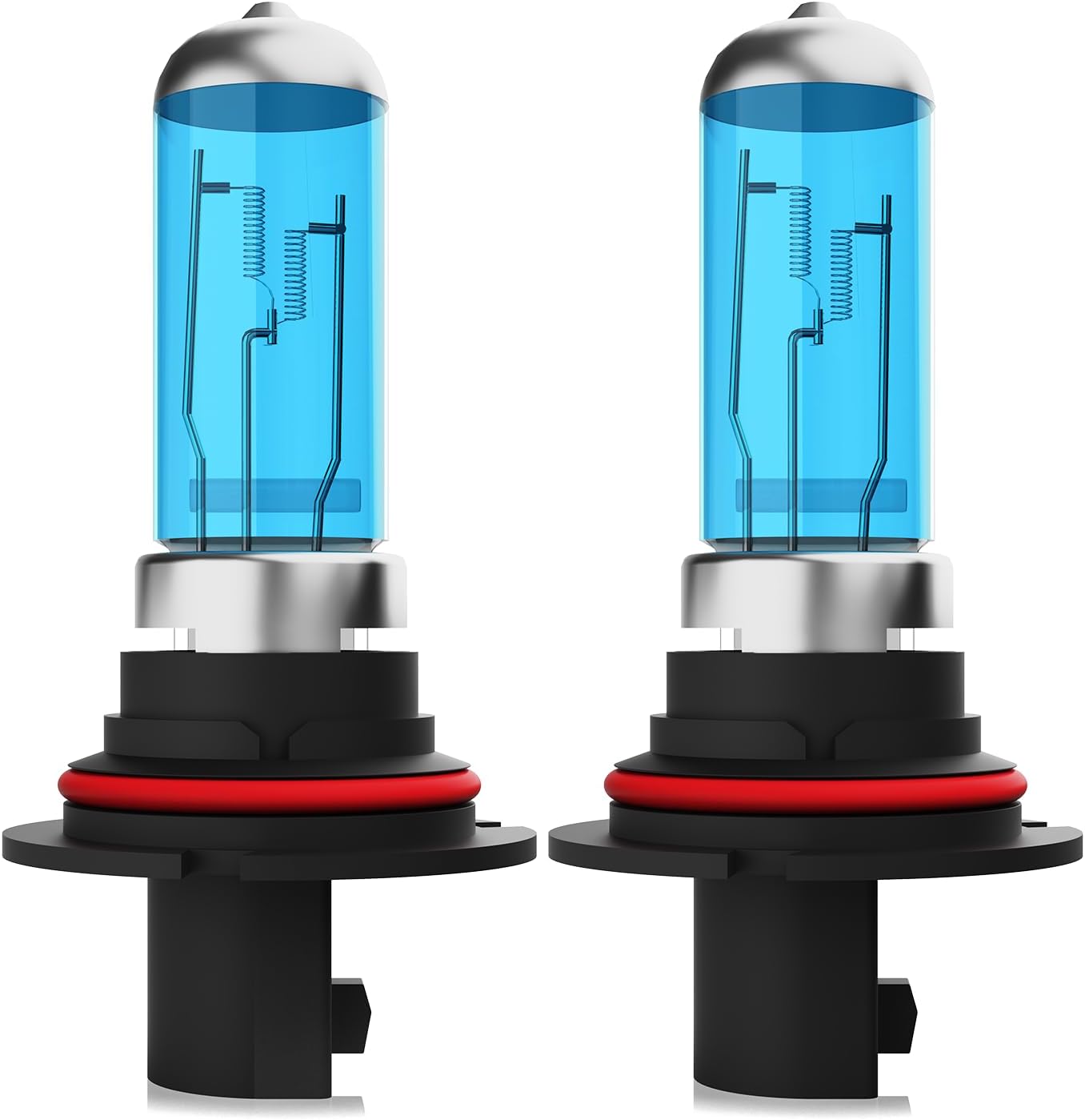 Headlight Bulbs Fit For Ford Ranger 2001-2011,9007 High Low Dual Beam Combo,Super Bright 5500K White Light High Performance Halogen Light Bulbs,2PCS