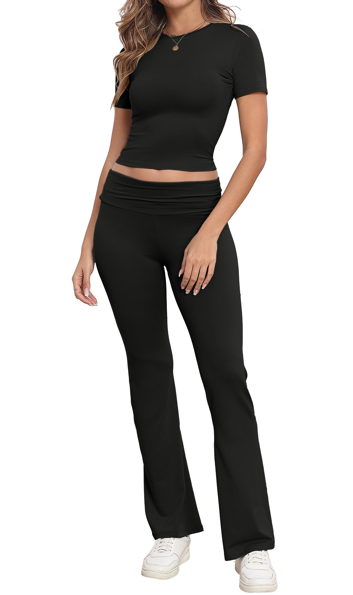 Vêtement Confort Poches Ensemble 2 Pièces Femme IWOLLENCE - Tenue