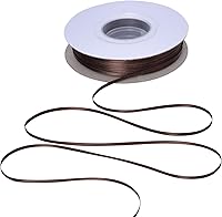 Vista 43 de YAMA Cinta de satén de doble cara, 7/8 pulgadas, 25 yardas para envolver regalos, color rosa