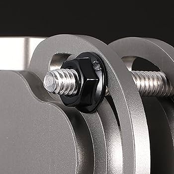 Amazon | SG TZH 1/4-20 鋸歯フランジ六角ロックナット 100個