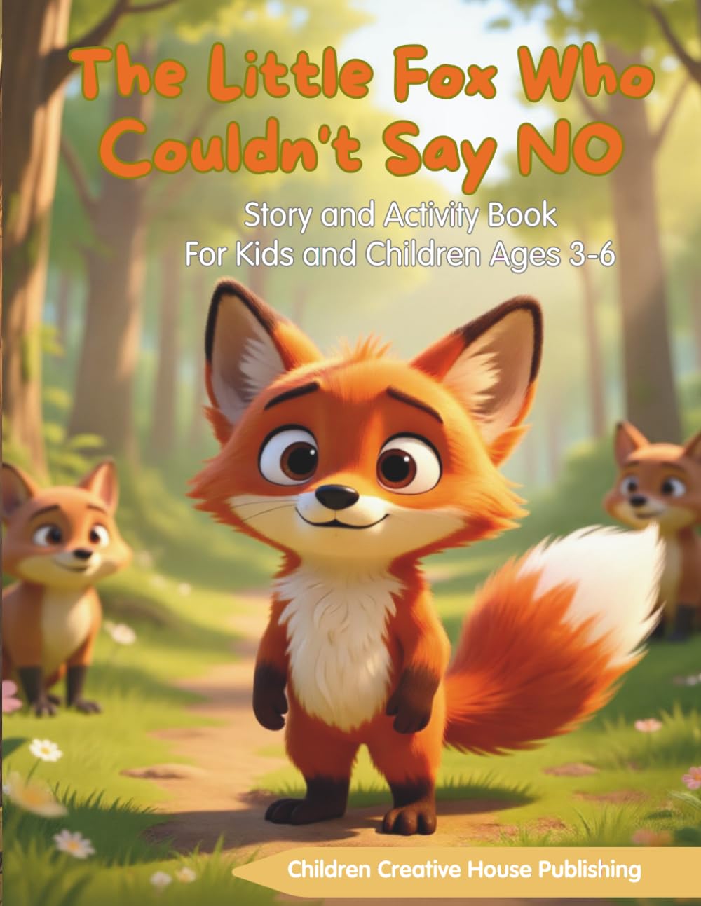,,The Little Fox Who Couldn`t Say No": Story And Activity Book For Kids And Children Ages 3-6