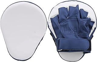 Sparring Pads, Boxing Kick Pads Taekwondo Mitts for Karate Muay Thai Kick, Sparring, Dojo, Martial Arts(Navy blue)