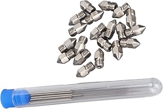 Bicos de impressora 3D, fácil de instalar Ferramenta de limpeza de agulha Kit de limpeza de bico de impressora 3D Projeto preciso para extrusora de impressora 3D