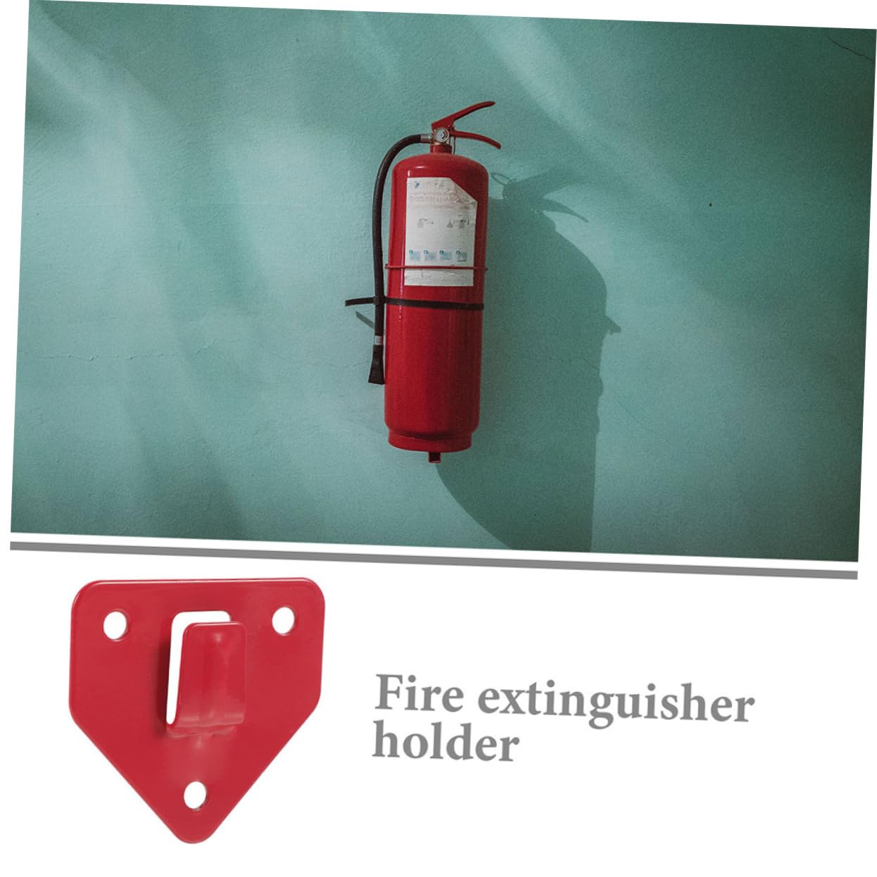 STOBOK 3 Sätze Feuerlöscherhalterung Teilig Wandmontage Robuste Halterung Für Installieren Platzsparend Für Zuhause Und Gewerbliche Nutzung 12 Stücke * 3