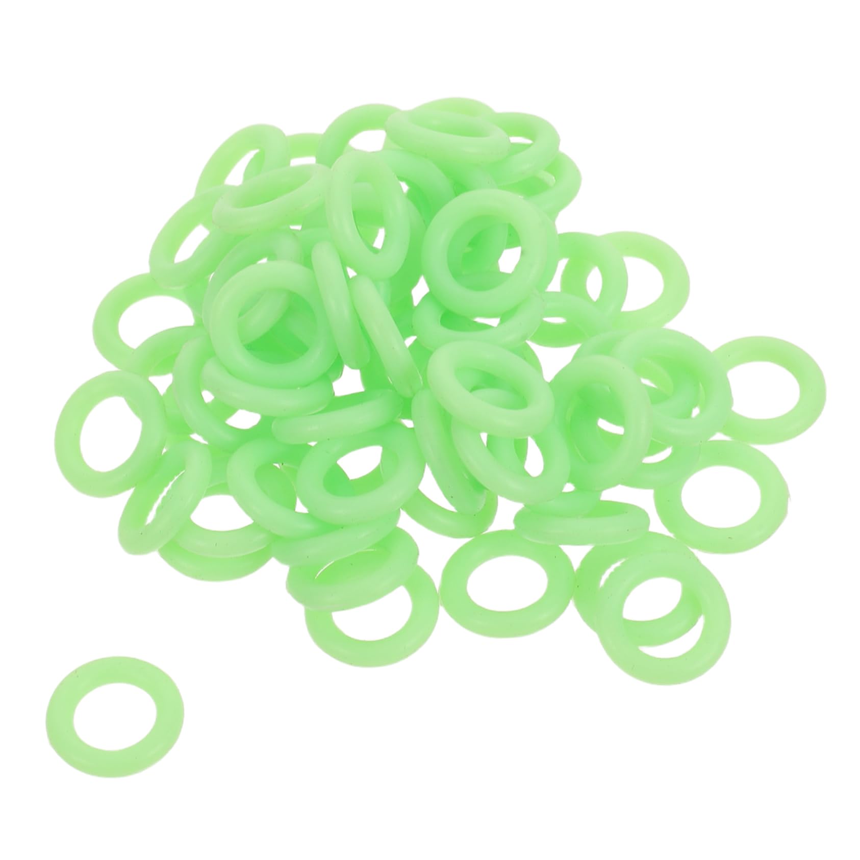 Anillo de tienda fluorescente con brillo nocturno de gel de sílice elástico 400 unidades