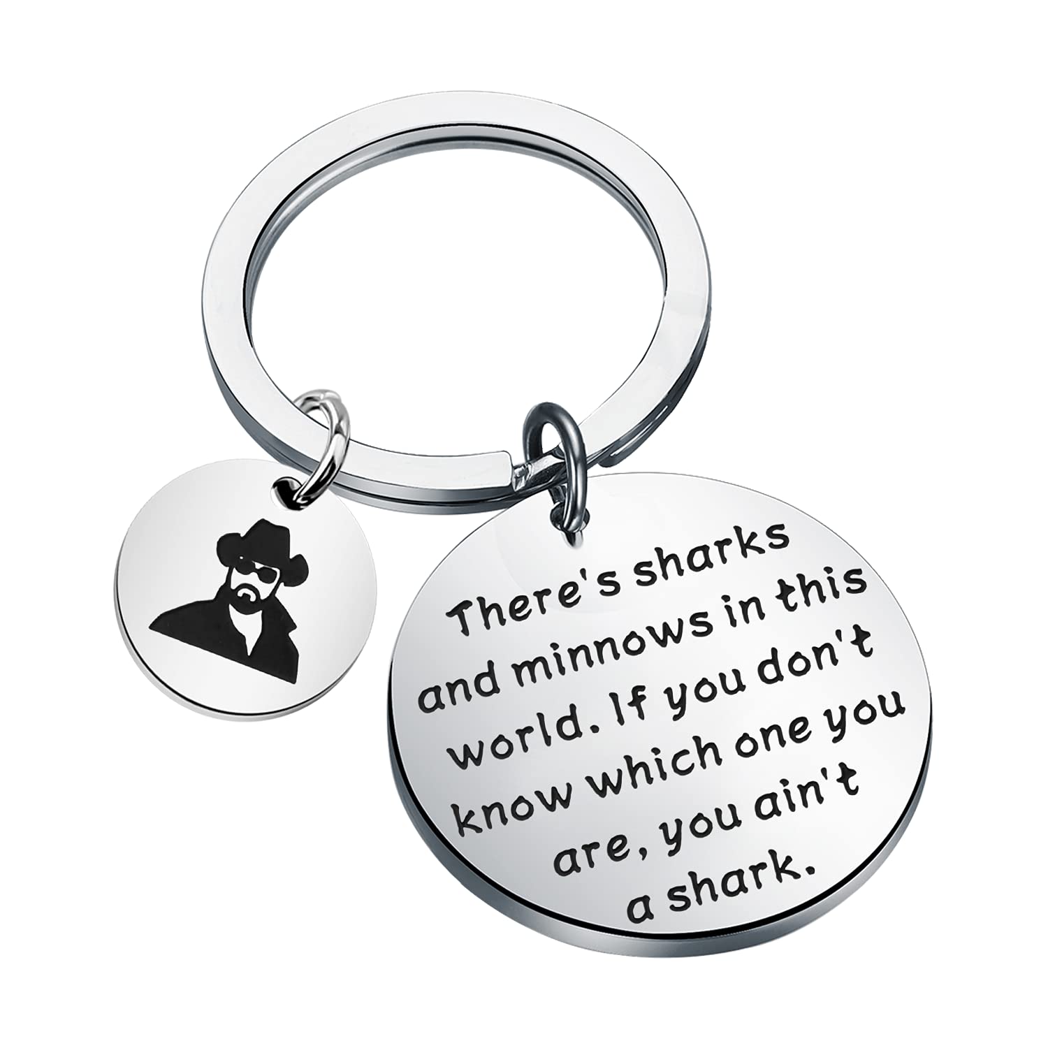 ENSIANTH Ri Wheele Gift Dutton Ranc Gift There's Sharks and Minnows in This World