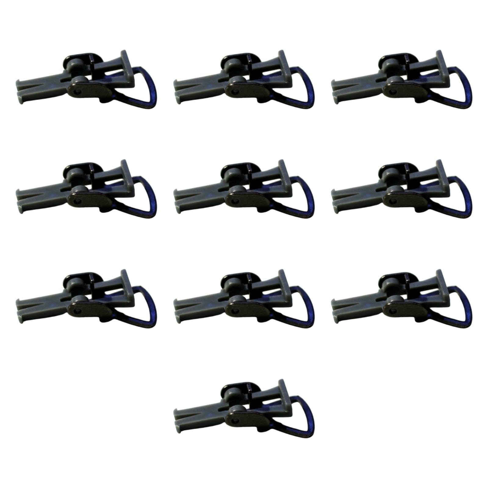 Menolana 10x HO Scale Train Coupler, Professional 1.8cm Hobby Train Coupler for 1:87 Scale Locomotives