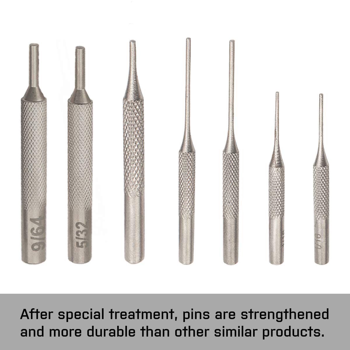 Buy W WIREGEAR Punch Set and Punch Set Hammer with Detachable Heads
