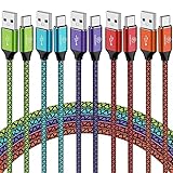 KREMORV USB Type C Cable 5-Pack 10ft USB A to Type C Cable 10 Feet Extra Long Fast Charging Type C Cord Phone Charger for Samsung Galaxy S10 S9 S8 Note 9 8 10, LG G8 G7 G6 V30 G8 G7