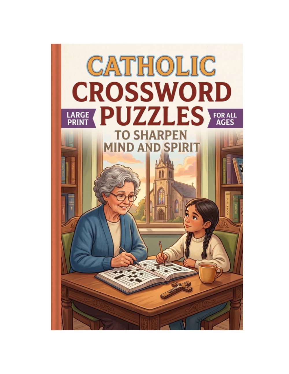 Catholic Crossword Puzzles to Sharpen Mind and Spirit of all Ages: Large-Print Puzzles on the Faith, the Saints, and the Sacraments