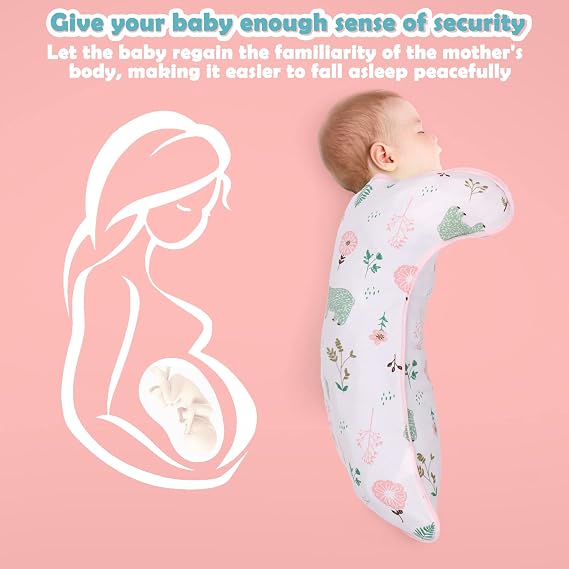 2 Pack Swaddles 0-3 Months, 2 Way Zipper Swaddles, Arms in/Out Convertible Baby Swaddle, 100% Cotton Arms Up Newborn Sleep Sacks, Flamingo & Bear