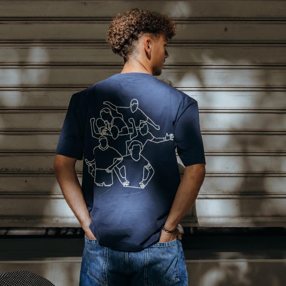 COPA - Francia Legends - T-Shirt Ricamata - Uomo - XS - Blu
