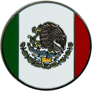 World Flags Golf Ball Marker and Matching Hat Clip