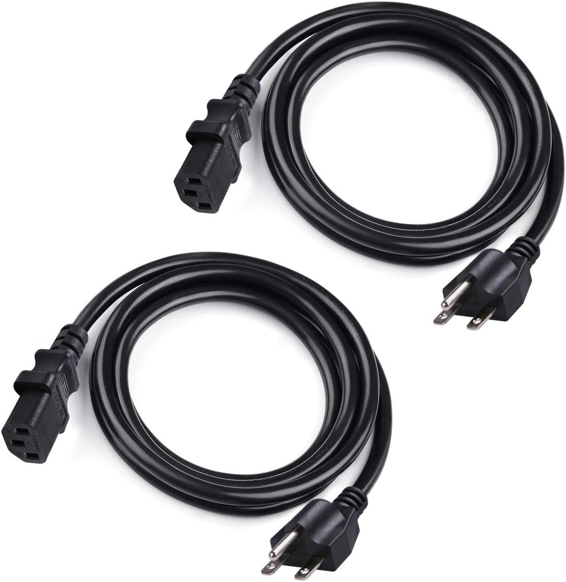 8FT Nema 6-15P/Nema 6-15R Power Extension Cord for Miner,Power Cable for Led Grow Lights, Digital Ballast, 3 Prong 14 Gauge SJTW Cable,15 Amp 220/240Volt UL Listed