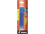 Pilot, FriXion Ball Gel Ink Refills for Erasable Pens, Fine Point 0.7 mm, Pack of 3, Blue – view 2